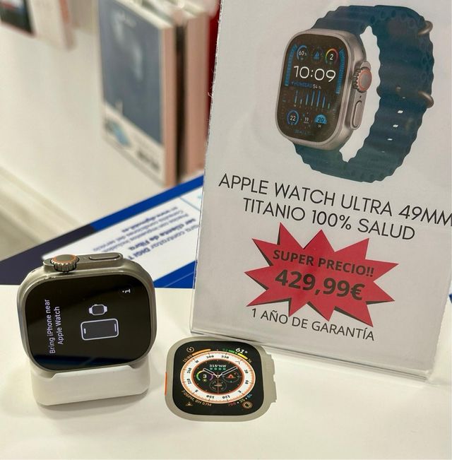 APPLE WATCH ULTRA 49MM TITANIO 100% SALUD