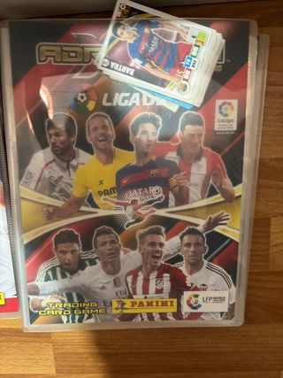 5 Álbumes cromos fútbol LIGA BBVA