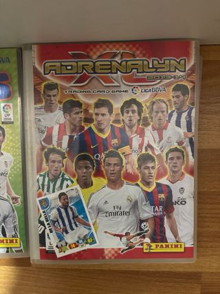 5 Álbumes cromos fútbol LIGA BBVA