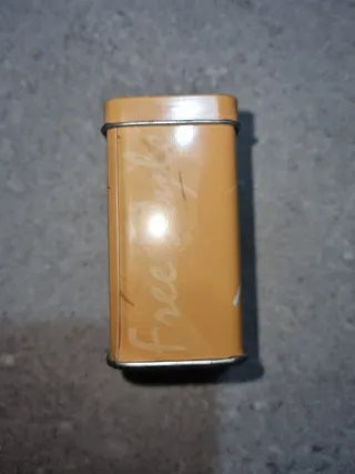 Barattolo Latta Torino 2006 Sciatore