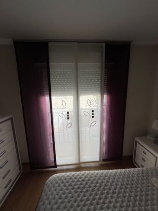 Pannello giapponese a 4 ante con binario