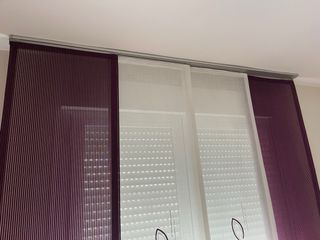 Pannello giapponese a 4 ante con binario