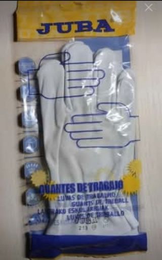 Guantes de trabajo JUBA blancos
