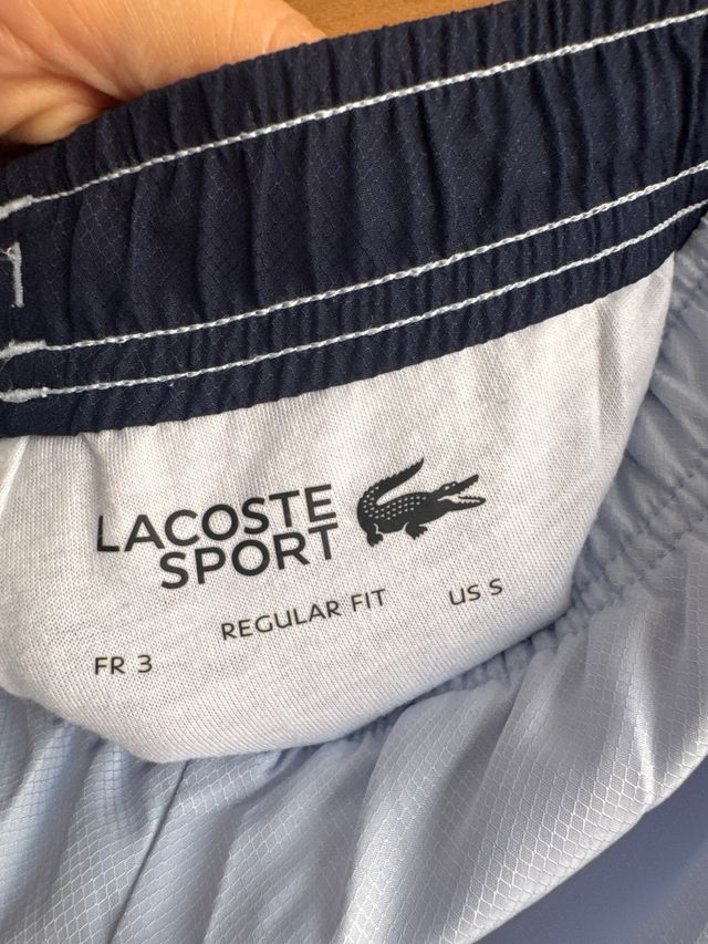 Pantalón sport MAN Lacoste bicolor
