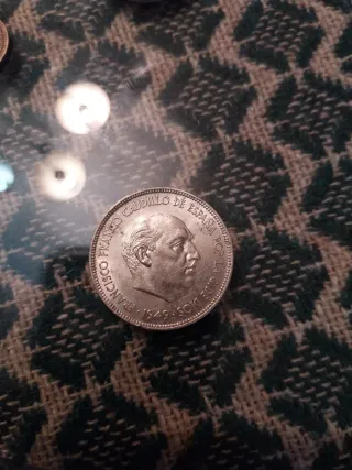 Moneda Francisco Franco 1949 España