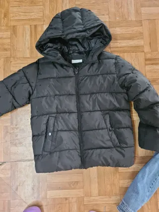 Lote Chaquetón Negro y Chaqueta Vaquera Azul