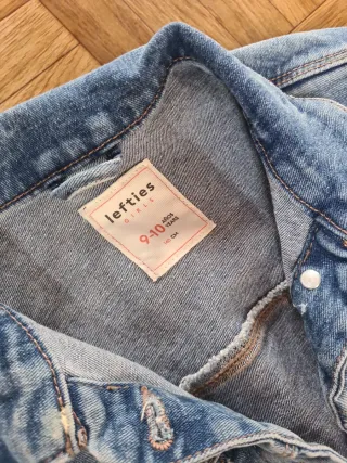 Lote Chaquetón Negro y Chaqueta Vaquera Azul