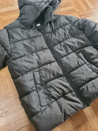 Lote Chaquetón Negro y Chaqueta Vaquera Azul