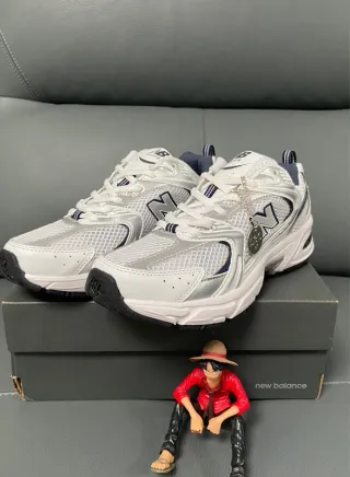 New Balance 530 Talla 38.5 Blanco Plata