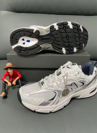 New Balance 530 Talla 38.5 Blanco Plata