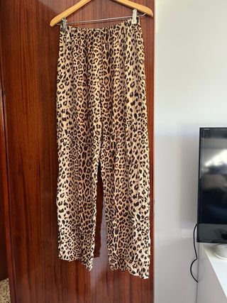 Conjunto estampado leopardo