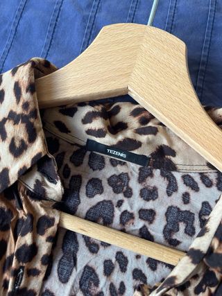 Conjunto estampado leopardo