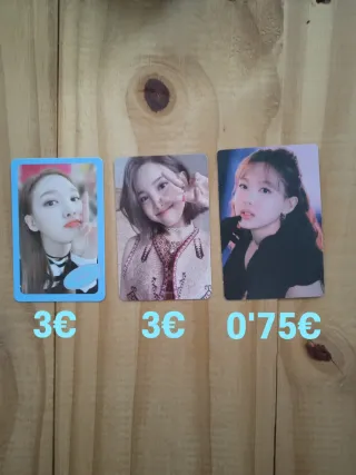 TWICE NAYEON PHOTOCARDS AND LOMOCARDS WTS