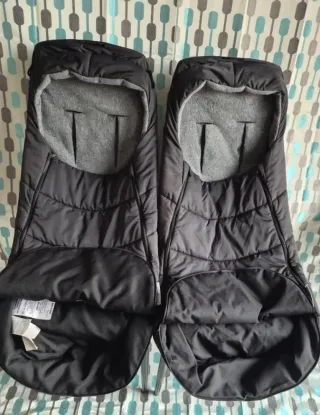 SACO SILLA POLAR REPELENTE AL AGUA, GRIS MELANGE