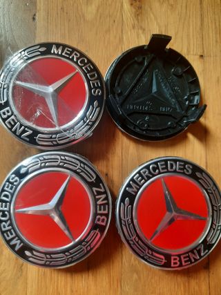 Tapas bujes mercedes benz 75mm