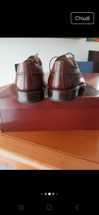 Scarpe uomo Borgioli marroni eleganti
