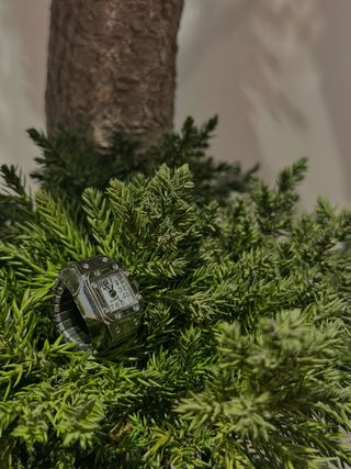 Anillo Reloj BOZHI Plata Ajustable