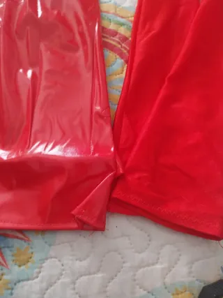 Guantes largos rojos disfraz ciruela de Vil