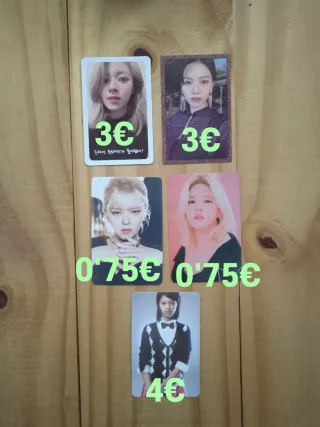 TWICE JEONGYEON PHOTOCARDS AND LOMOCARDS WTS