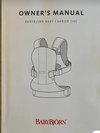 Mochila Porta Bebé BabyBjörn Negra