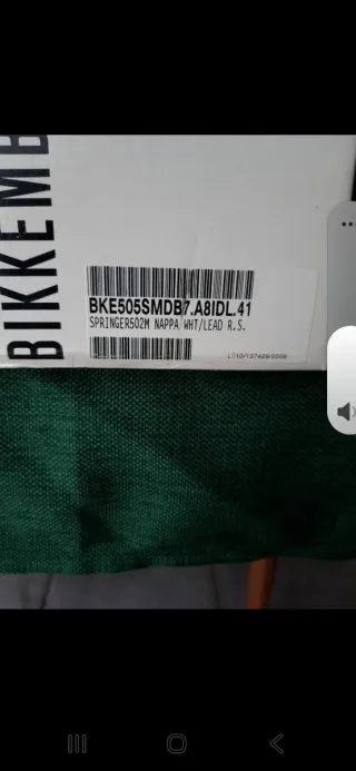 Scarpe uomo Bikkembergs bianche e grigie