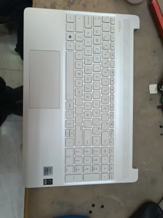 Palmrest HP 15s fq1015ns con teclado y táctil