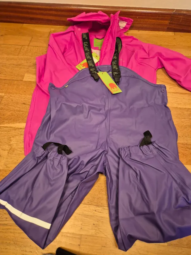 Traje de lluvia para niños y niñas