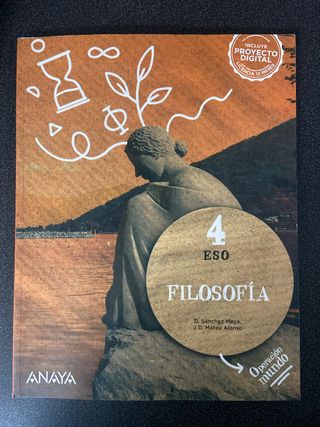 Filosofía 4. eso ANAYA