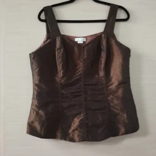 Blutime corpetto bronzo donna