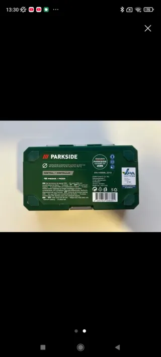 Brocas HSS Parkside para metal (15 uds)