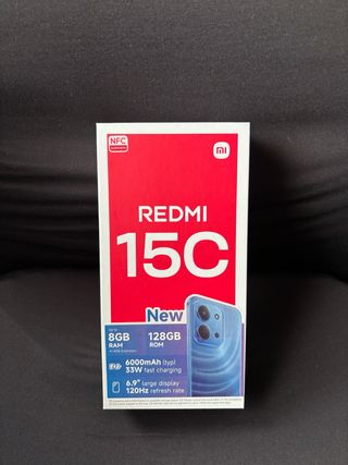 Xiaomi Redmi 15C 128GB NFC 4G con precinto negro