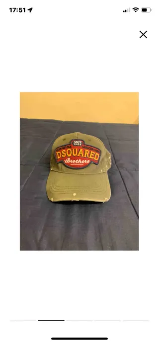Gorra Dsquared2 Verde