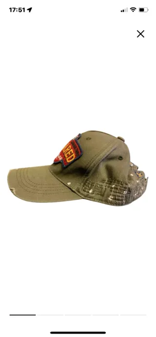 Gorra Dsquared2 Verde