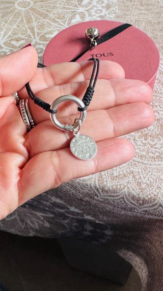 Pulsera Tous Hold Plata con Colgante