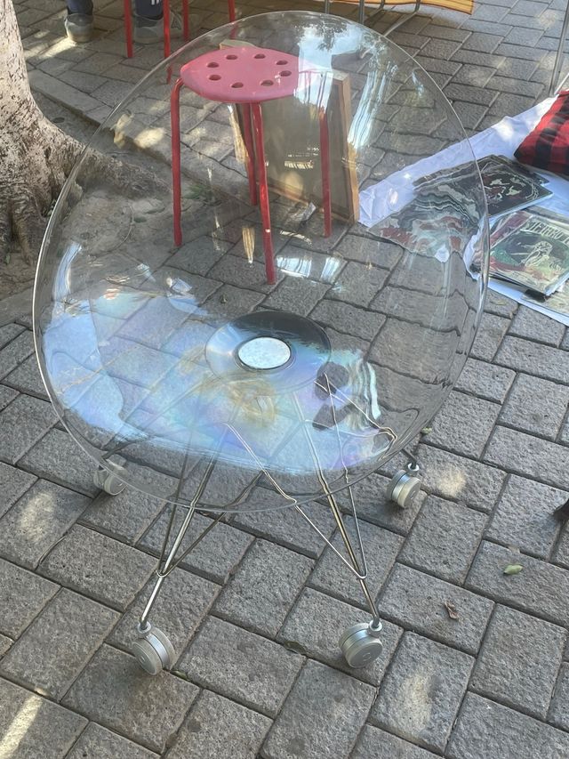 Silla Ero Kartell Transparente