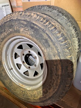 Llantas 15 mitsubishi/nissan 4x4