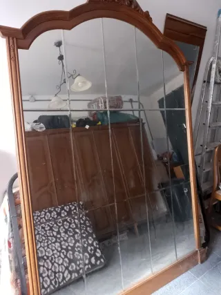 Espejo grande madera 210x150