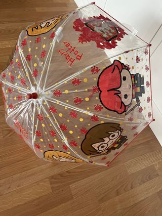 Paraguas Harry Potter Transparente