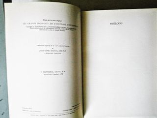 H.UNIVERSAL. LAS GRANDES CORRIENTES DE LA HISTORIA