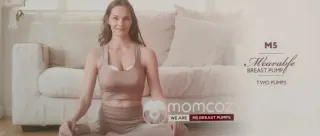 Bomba Tira-Leite Mãos Livres Momcozy M5 Dupla
