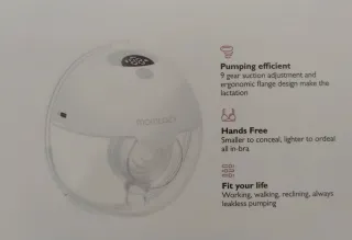 Bomba Tira-Leite Mãos Livres Momcozy M5 Dupla