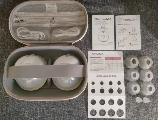 Bomba Tira-Leite Mãos Livres Momcozy M5 Dupla