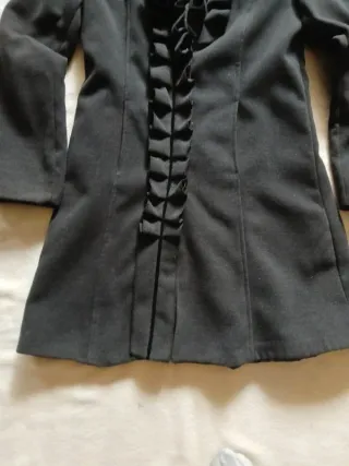 Cappotto invernale donna lana nero S