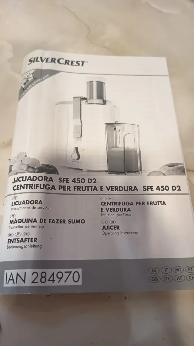 Licuadora Silvercrest SFE 450 D2