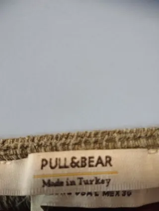 Vestido verde con botones