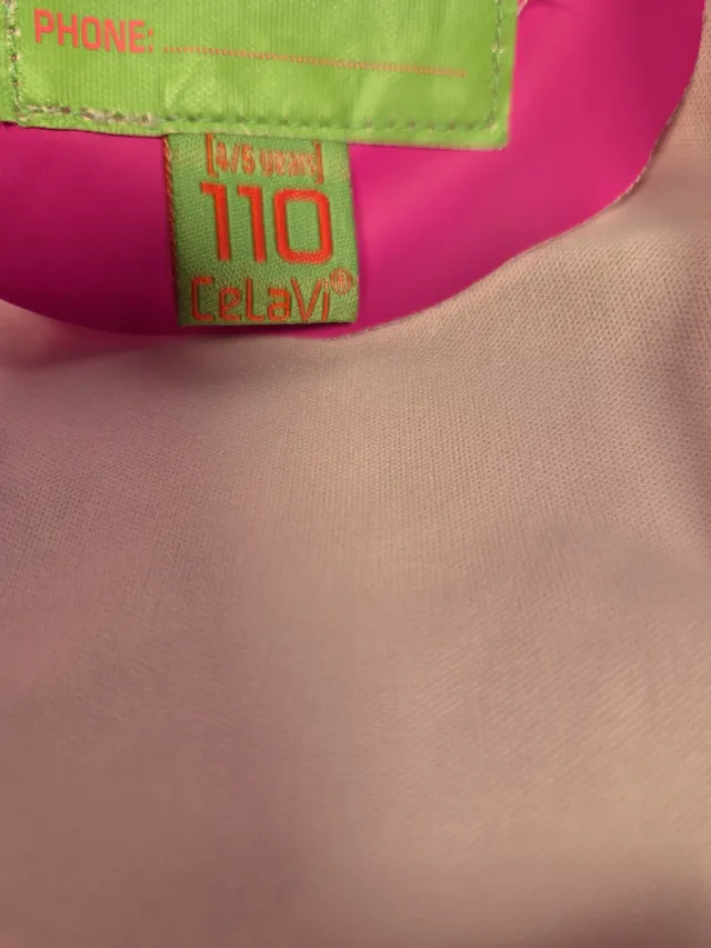 Chubasquero niña talla 110