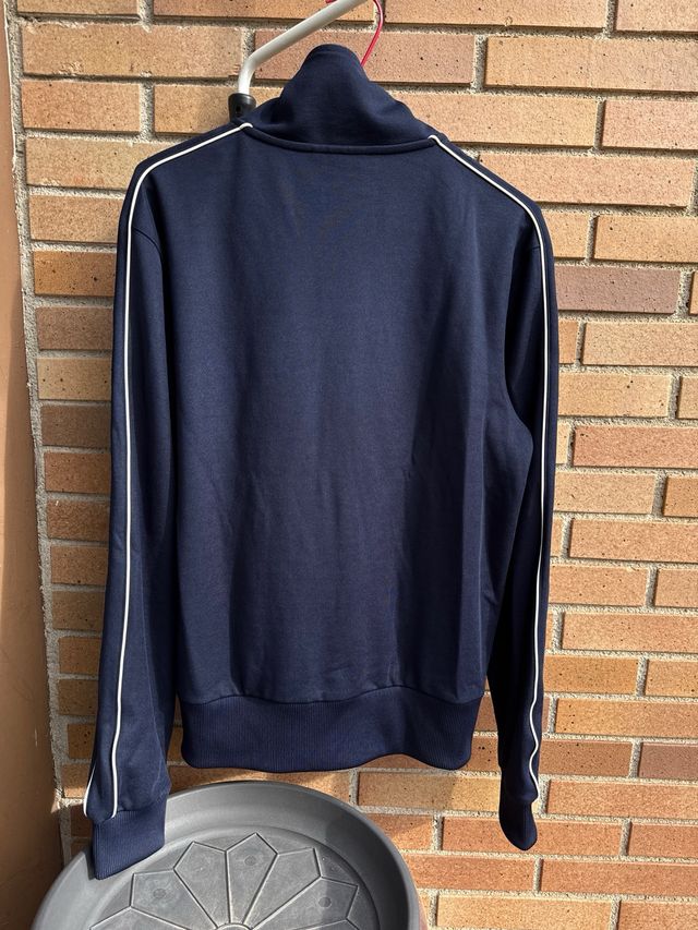 Sudadera Lacoste Azul con Cremallera