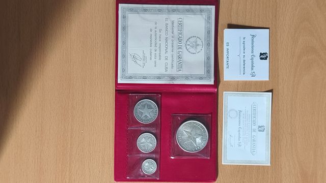 Estuche Monedas Banco Nacional de Cuba