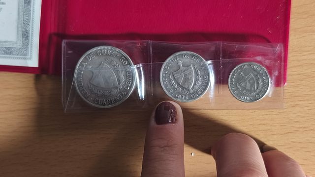 Estuche Monedas Banco Nacional de Cuba