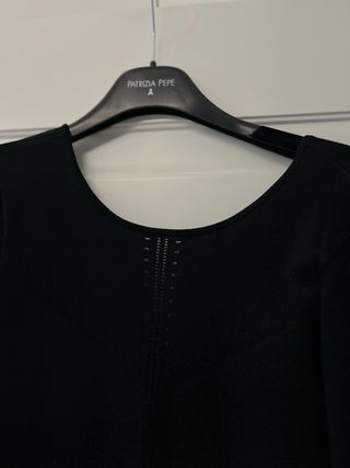Tubino aderente nero Patrizia Pepe